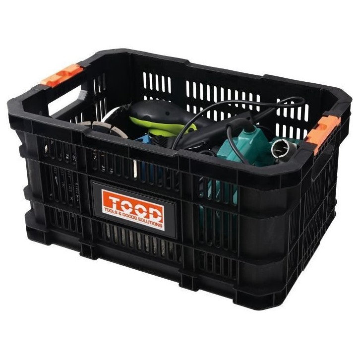 Panier modulaire - TOOD - Avec poignées - Transport facile - 53x34x25 cm