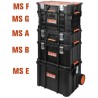 Panier modulaire - TOOD - Avec poignées - Transport facile - 53x34x25