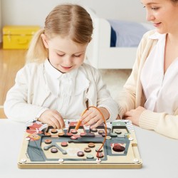 Trieur de déchets Montessori - TOP BRIGHT - Labyrinthe Magnétique -