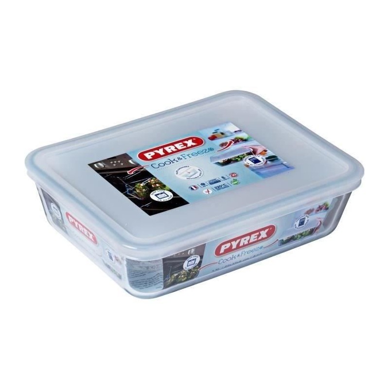 Boîte de conservation rectangulaire - PYREX - 1451005 - Couvercle en Boîte de conservation rectangulaire - PYREX - 1451005 - Couvercle en