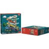 Circuit Automobile - TOP BRIGHT - 4 Voitures de Course - 4 Rampes - 2