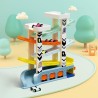 Circuit Automobile - TOP BRIGHT - 4 Voitures de Course - 4 Rampes - 2