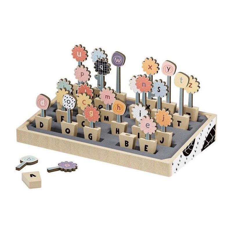 Abc Flowers - TOP BRIGHT - 26 Pots de Fleurs - Lettres Majuscules - Le Abc Flowers - TOP BRIGHT - 26 Pots de Fleurs - Lettres Majuscules - Le