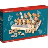 Abc Flowers - TOP BRIGHT - 26 Pots de Fleurs - Lettres Majuscules - Le