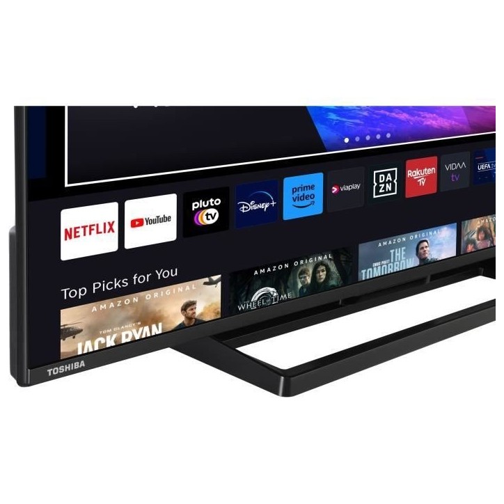 TOSHIBA 43QV3363DG - TV QLED 43'' (108 cm) - 4K UHD 3840x2160 - HDR - Smart TV - 3xHDMI - WiFi