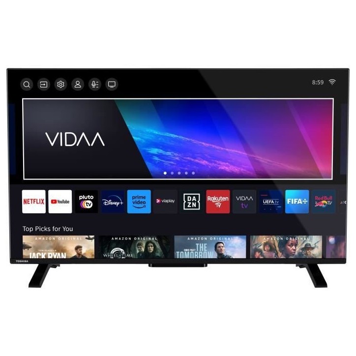 TOSHIBA 43UA2363DG - TV LED 43'' (108 cm) - 4K UHD 3840x2160 - Dolby Vision - TV connecté Android - 3xHDMI - WiFi TOSHIBA 43UA2363DG - TV LED 43'' (108 cm) - 4K UHD 3840x2160 - Dolby Vision - TV connecté Android - 3xHDMI - WiFi