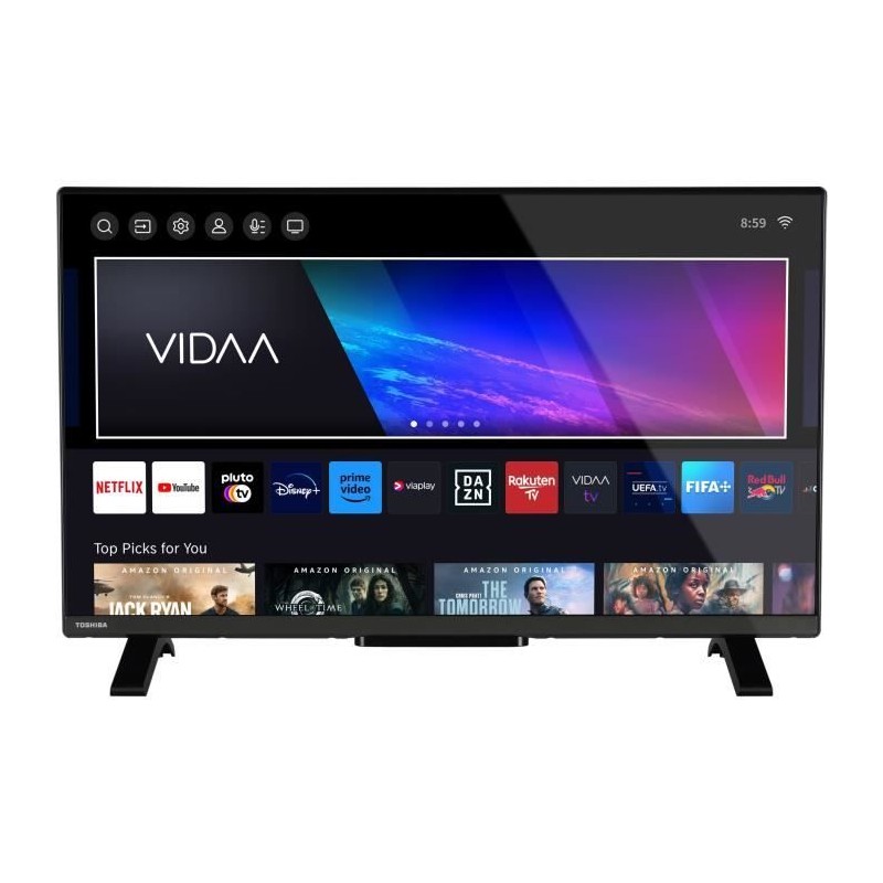 TOSHIBA 32WV2E63DG - TV LED 32'' (80 cm) - HD Ready 1366x768 - DTS Vir TOSHIBA 32WV2E63DG - TV LED 32'' (80 cm) - HD Ready 1366x768 - DTS Vir