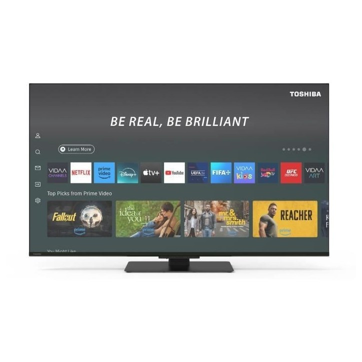 TOSHIBA 43UV6F63DG - TV LED 43'' (108 cm) - 4K UHD 3840x2160 - Dolby Vision - Smart TV - 3xHDMI TOSHIBA 43UV6F63DG - TV LED 43'' (108 cm) - 4K UHD 3840x2160 - Dolby Vision - Smart TV - 3xHDMI