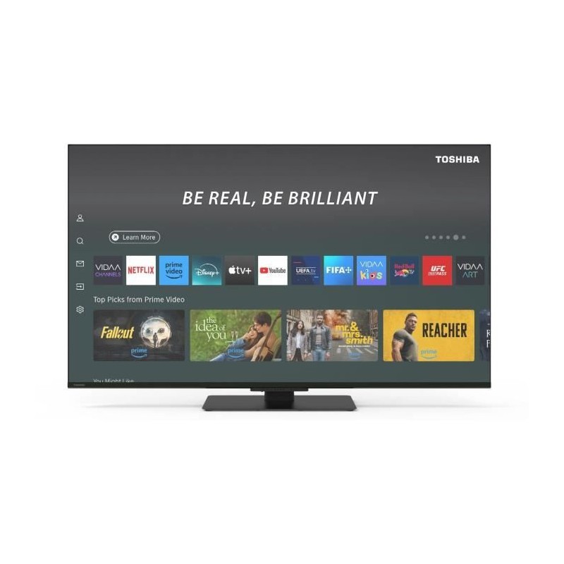 TOSHIBA 65UV6F63DG - TV LED 65'' (164 cm) - 4K UHD 3840x2160 - Dolby V TOSHIBA 65UV6F63DG - TV LED 65'' (164 cm) - 4K UHD 3840x2160 - Dolby V