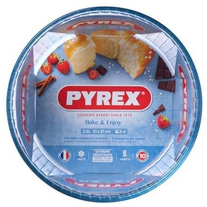 Moule a soufflé - PYREX - 1450158 - En verre borosilicate - 21 cm