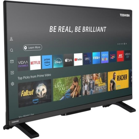 TOSHIBA 32LV2563DG - TV LED 32 (82 cm) - Full HD 1920x1080 - Smart TV - 2xHDMI - WiFi