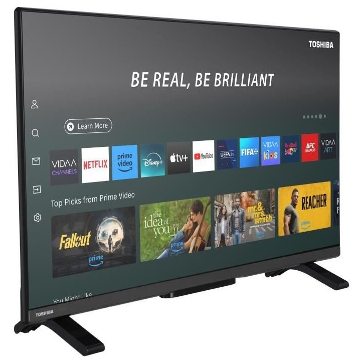 TOSHIBA 32LV2563DG - TV LED 32 (82 cm) - Full HD 1920x1080 - Smart TV - 2xHDMI - WiFi TOSHIBA 32LV2563DG - TV LED 32 (82 cm) - Full HD 1920x1080 - Smart TV - 2xHDMI - WiFi