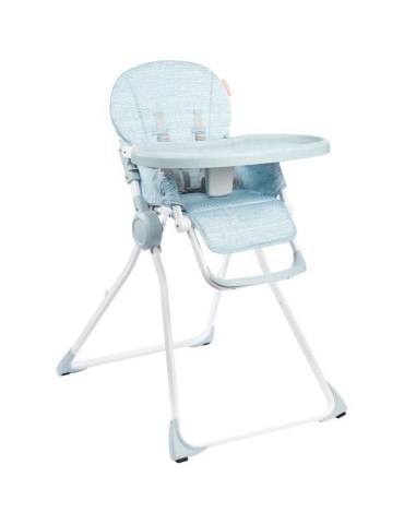 Badabulle Chaise haute pour bébé ultra compacte et légere - Dossier et tablette ajustables, Des 6 mois