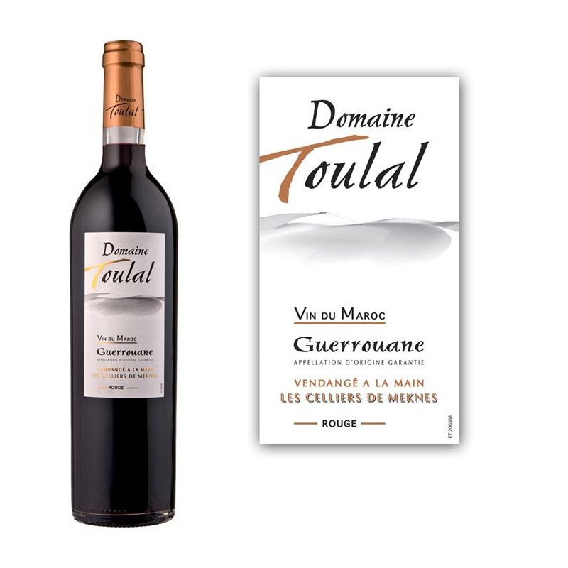 Domaine De Toulal Guerrouane - Vin rouge du Maroc 2023 Domaine De Toulal Guerrouane - Vin rouge du Maroc 2023