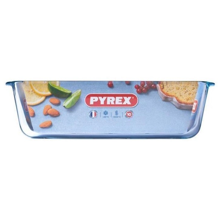 Moule a cake - PYREX - 1450156 - En verre borosilicate - 31 cm