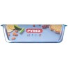 Moule a cake - PYREX - 1450156 - En verre borosilicate - 31 cm