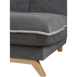 TOUNDRA Clic Clac 3 places - Matelas DUNLOPILLO Ep.13 cm - Mousse HR 3
