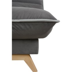 TOUNDRA Clic Clac 3 places - Matelas DUNLOPILLO Ep.13 cm - Mousse HR 3