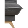 TOUNDRA Clic Clac 3 places - Matelas DUNLOPILLO Ep.13 cm - Mousse HR 3