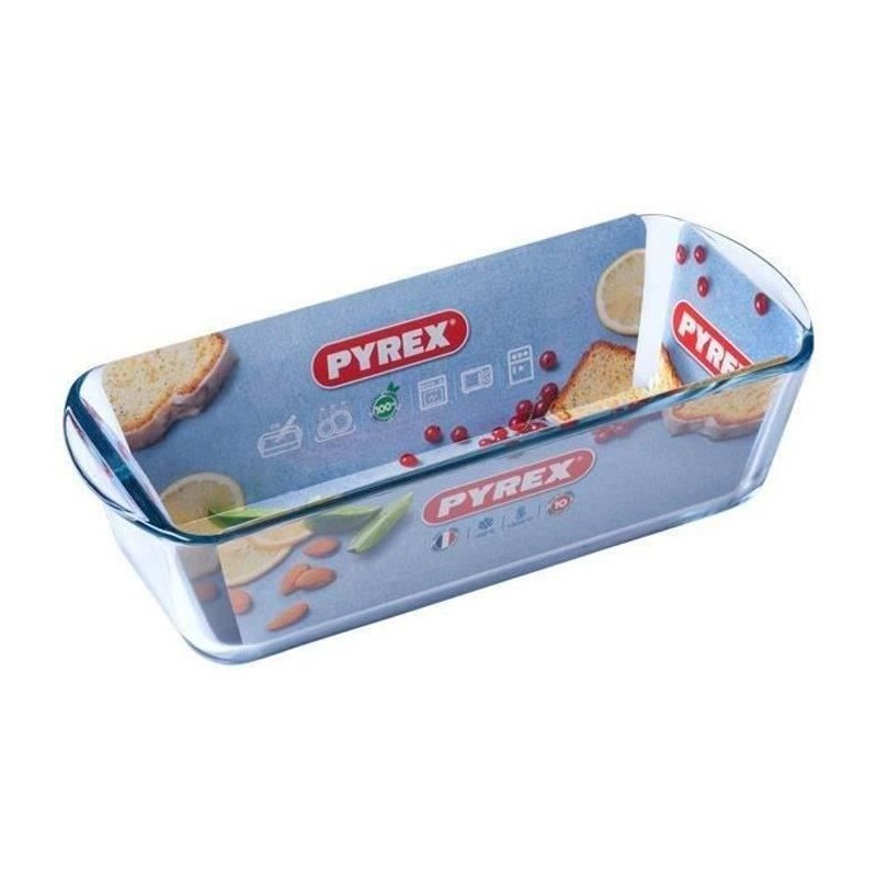 Moule a cake - PYREX - 1450157 - En verre borosilicate - 28 cm Moule a cake - PYREX - 1450157 - En verre borosilicate - 28 cm