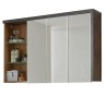 Ensemble meubles salle de bain vasque + colonne + miroir armoire - L18