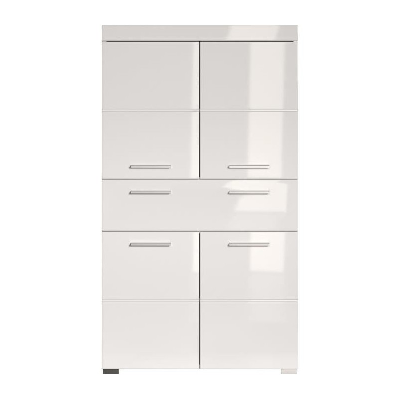 Meuble de salle de bain Colonne double - 4 portes + 1 tiroir - L73 x P Meuble de salle de bain Colonne double - 4 portes + 1 tiroir - L73 x P