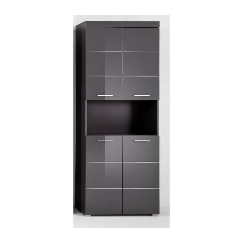 Meuble de salle de bain Colonne double - 4 portes + 1 niche - L73 x P3 Meuble de salle de bain Colonne double - 4 portes + 1 niche - L73 x P3