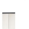 Meuble de salle de bain - Armoire de toilette - Miroir - 2 portes - Gr
