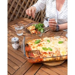 Plat a lasagnes - PYREX - 1450033 - Rectangulaire - En verre borosilic