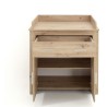 Chambre bébé Duo : Lit 70 x 140 cm + Commode a langer AHOI - Chene -