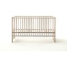Chambre bébé Duo : Lit 70 x 140 cm + Commode a langer AHOI - Chene -