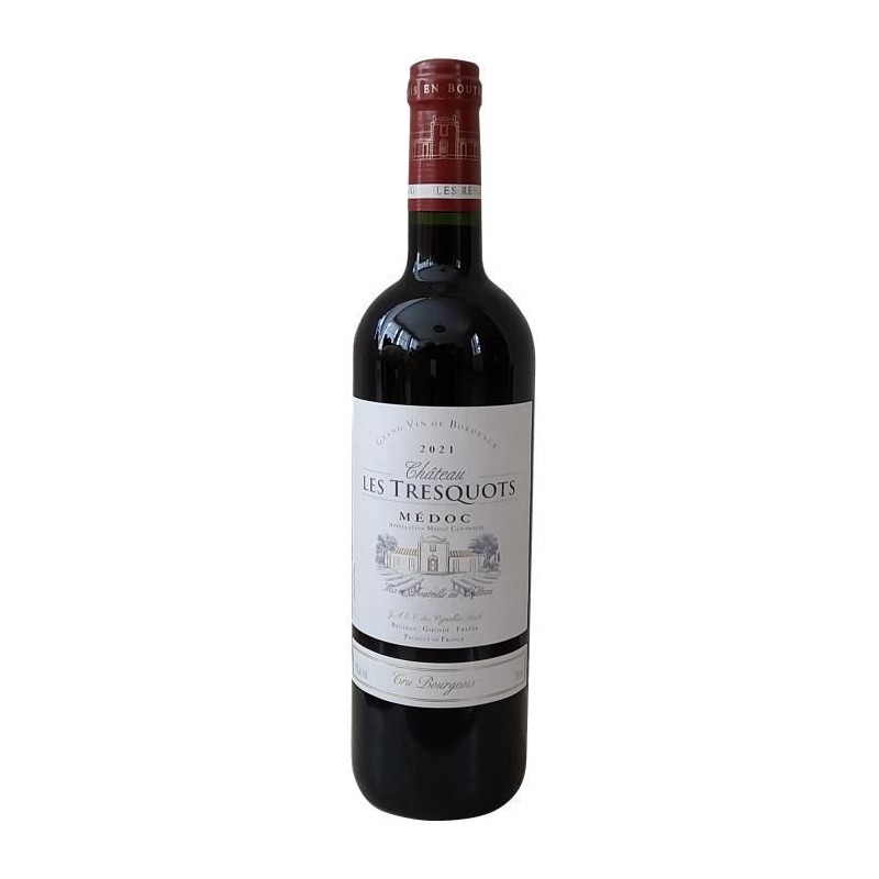 Château Les Tresquots 2020 Médoc Cru Bourgeois - Vin rouge de Bordea Château Les Tresquots 2020 Médoc Cru Bourgeois - Vin rouge de Bordea