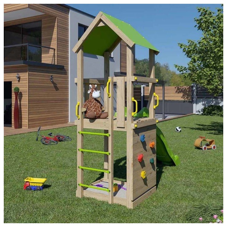 Tour de jeux bois SUNNY XPERIENCE - 5 enfants Tour de jeux bois SUNNY XPERIENCE - 5 enfants