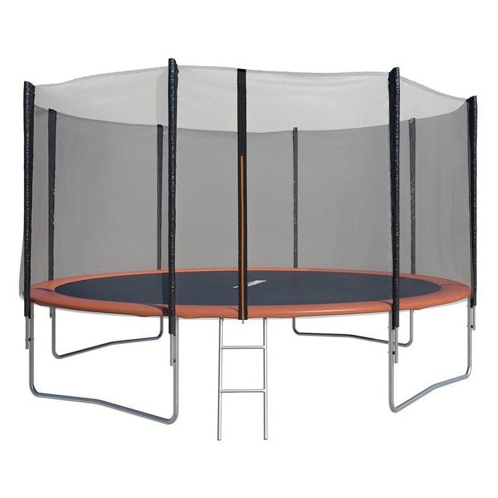 TRIGANO Trampoline avec filet de sécurité 366 cm