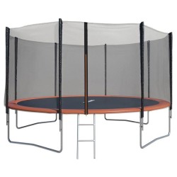 TRIGANO Trampoline avec filet de sécurité 366 cm