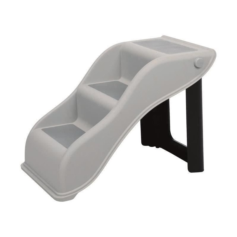 TRIXIE Escalier - 34 x 39 x 54 cm - Gris clair - Pour chien TRIXIE Escalier - 34 x 39 x 54 cm - Gris clair - Pour chien