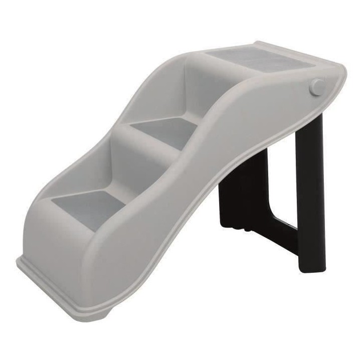 TRIXIE Escalier - 34 x 39 x 54 cm - Gris clair - Pour chien TRIXIE Escalier - 34 x 39 x 54 cm - Gris clair - Pour chien