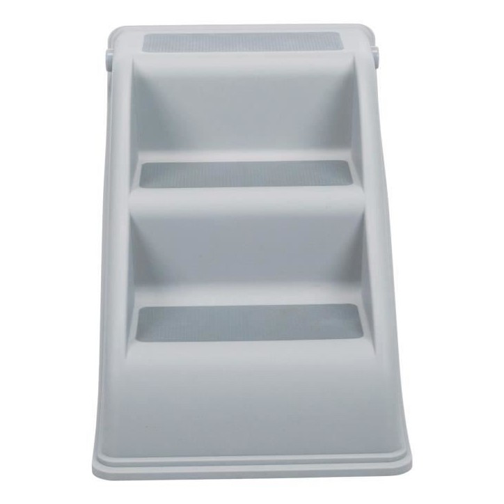 TRIXIE Escalier - 34 x 39 x 54 cm - Gris clair - Pour chien TRIXIE Escalier - 34 x 39 x 54 cm - Gris clair - Pour chien