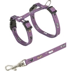 Harnais pour chatons - Nylon - 21-34 cm - Réglable - Diverses couleur