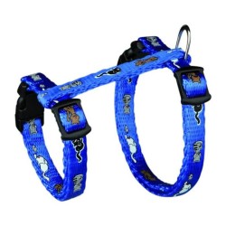 Harnais pour chatons - Nylon - 21-34 cm - Réglable - Diverses couleur