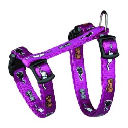 Harnais pour chatons - Nylon - 21-34 cm - Réglable - Diverses couleur