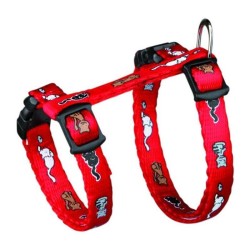 Harnais pour chatons - Nylon - 21-34 cm - Réglable - Diverses couleur
