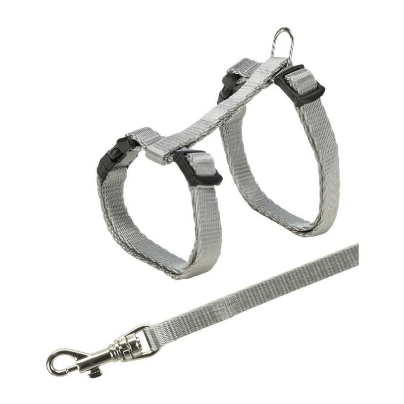 Junior harnais chaton avec laisse - TRIXIE - 19–31 cm / 8 mm - 1,20 Junior harnais chaton avec laisse - TRIXIE - 19–31 cm / 8 mm - 1,20