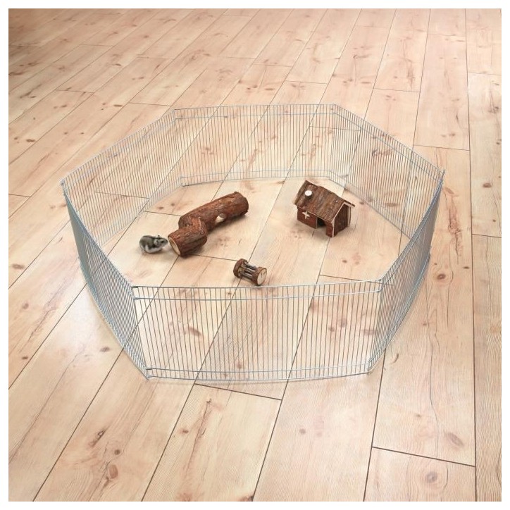 TRIXIE Enclos métal galvanisé - Ø90cm - Pour petit animal