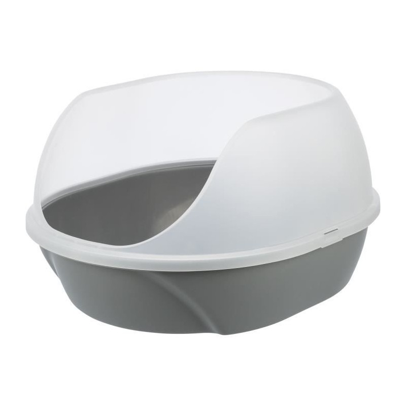 Bac a litiere TRIXIE Simao - Haut rebord - 48 × 30 × 58 cm - Gris Bac a litiere TRIXIE Simao - Haut rebord - 48 × 30 × 58 cm - Gris