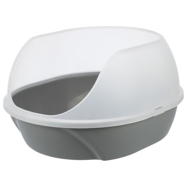 Bac a litiere TRIXIE Simao - Haut rebord - 48 × 30 × 58 cm - Gris