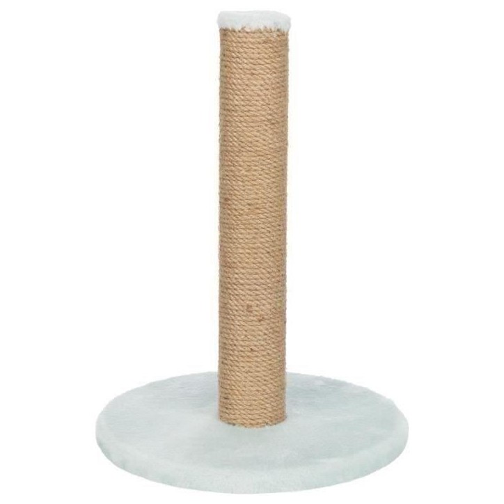 Grattoir pour chaton Trixie Junior 30x30x42 cm en jute et peluche vert menthe
