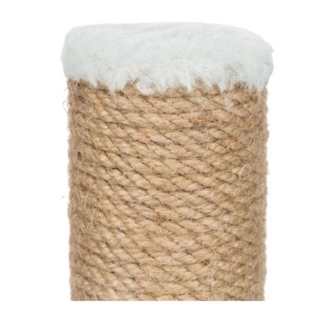 Grattoir pour chaton Trixie Junior 30x30x42 cm en jute et peluche vert menthe
