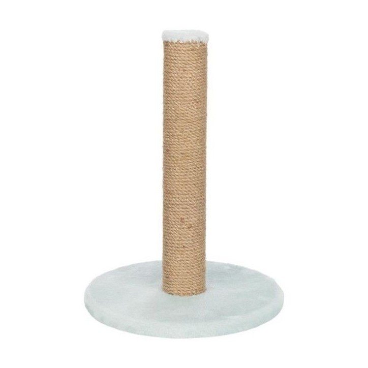 Grattoir pour chaton Trixie Junior 30x30x42 cm en jute et peluche vert menthe