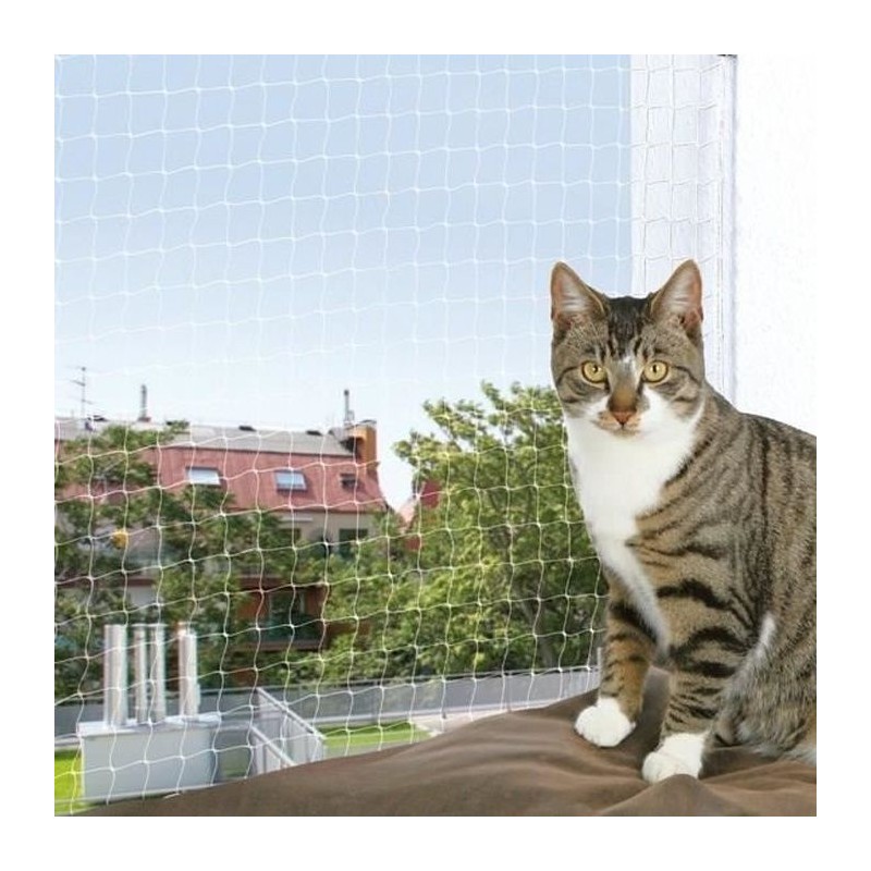 TRIXIE Filet de protection pour chat 8x3m TRIXIE Filet de protection pour chat 8x3m